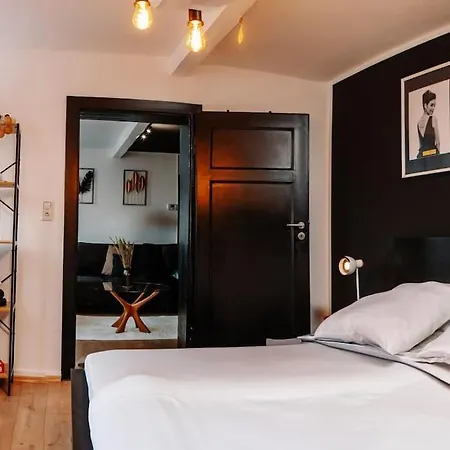 Modern & Black - City - Netflix - Wifi - 4 Person Bochum Exterior photo